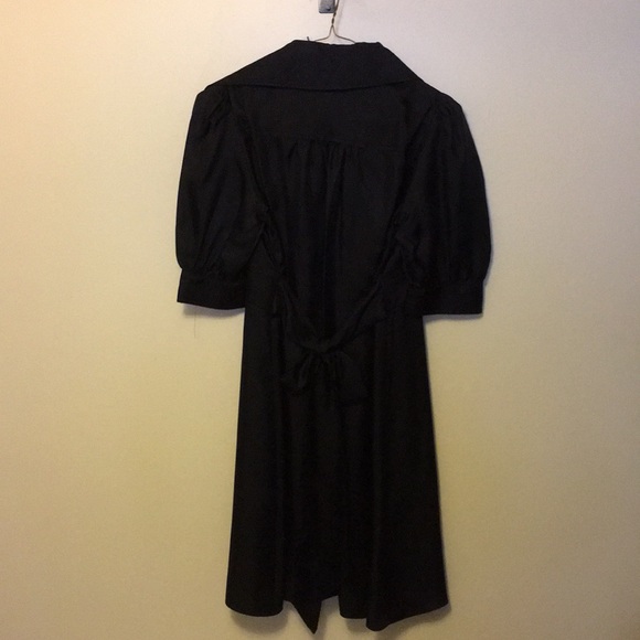 Betsey Johnson Black Bow Dress Size 6 - Picture 6 of 7